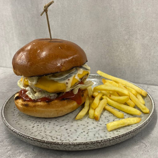Chicken double cheese
